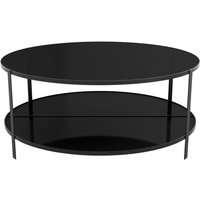 AYTM - Fumi Couchtisch, Ø 90 x H 37 cm, schwarz AYTM - Fumi Couchtisch, Ø 90 x H 37 cm, schwarz von AYTM