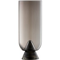 AYTM - Glacies Vase Ø 10,6 x H 23,5 cm, schwarz von AYTM