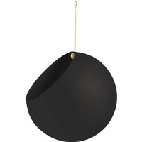 AYTM - Globe Hängeblumentopf, Ø 21 cm, schwarz von AYTM