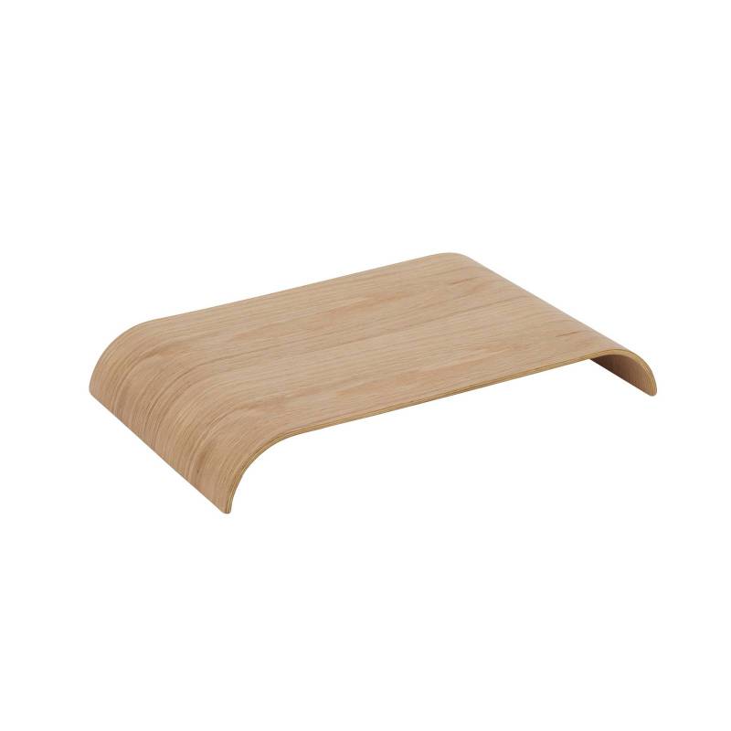 AYTM Tablett Curva, eichefarben, 41 x 25 x 5 cm, Holz von AYTM