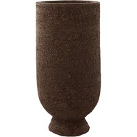 AYTM - Terra Pflanztopf und Vase, Ø 13 x H 27 cm, java braun von AYTM