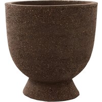 AYTM - Terra Pflanztopf und Vase, Ø 20 x H 20 cm, java braun von AYTM