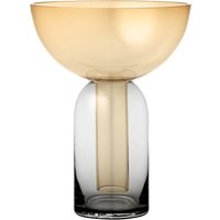 AYTM - Torus Vase, schwarz / amber von AYTM