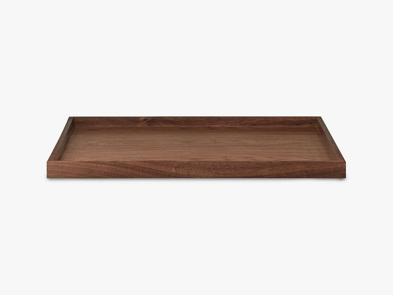 Aytm Unity Tablett Holztablett Serviertablett Dekotablett Holzschale Walnuss B-Ware von AYTM