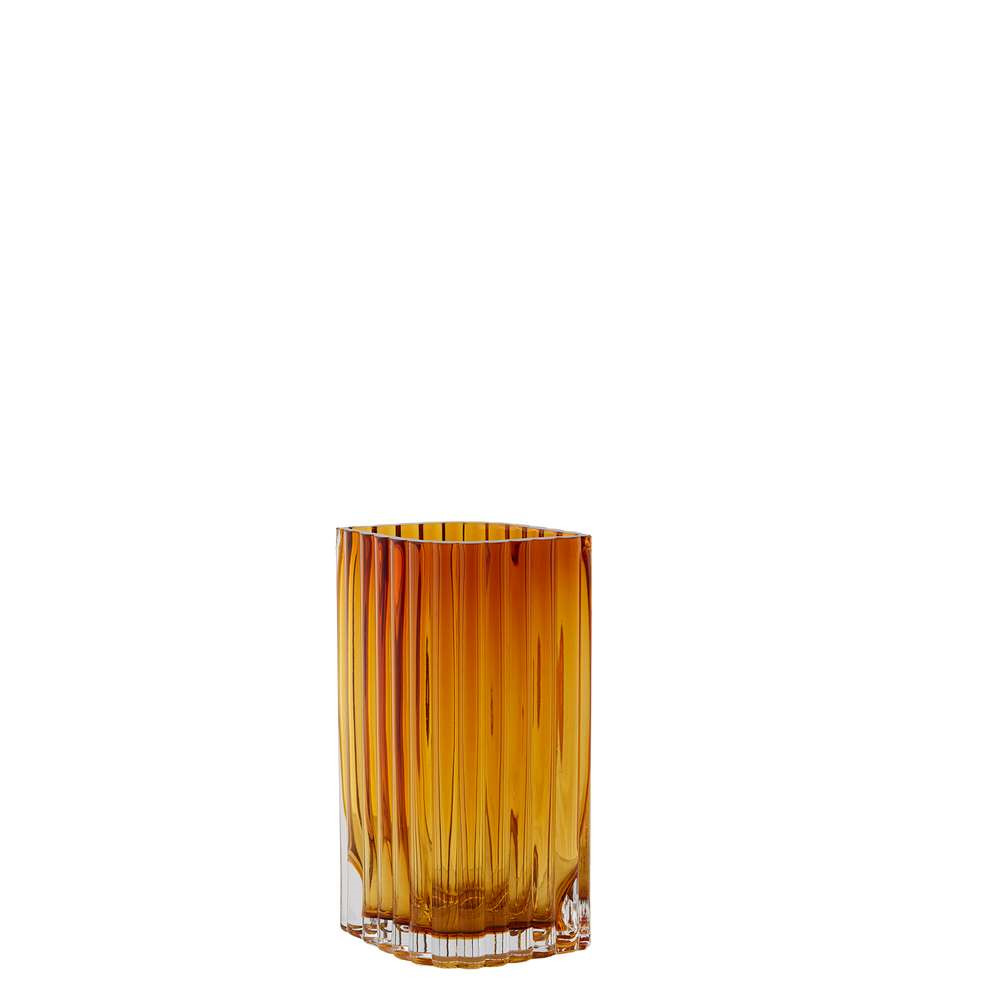 AYTM - Folium Vase H20 Amber von AYTM