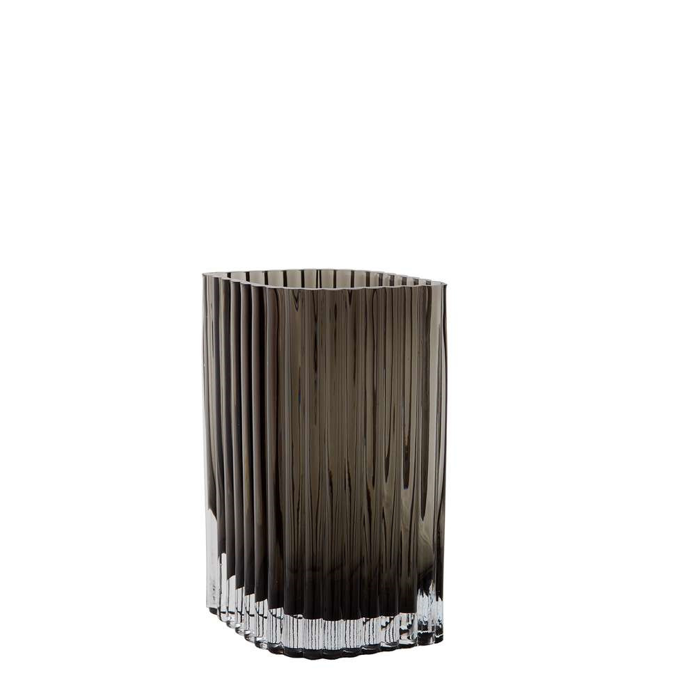 AYTM - Folium Vase H25 Black von AYTM