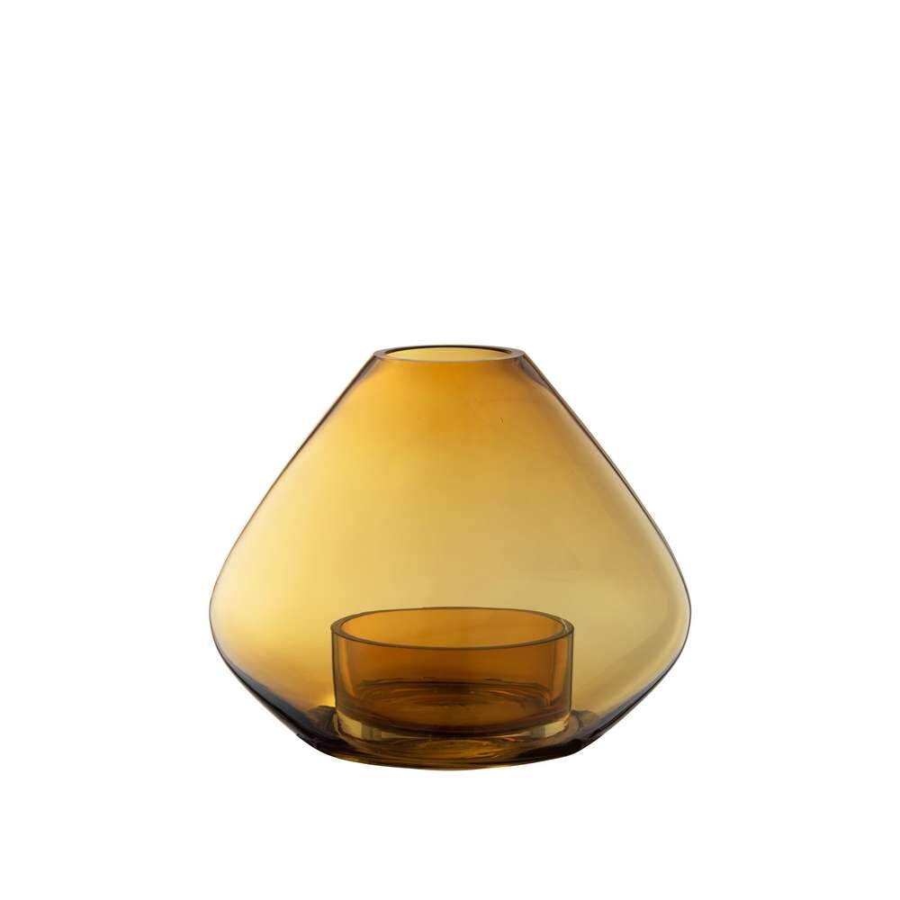 AYTM - Uno Lantern/Vase H11,5 Amber von AYTM