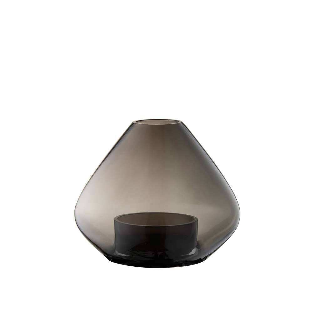 AYTM - Uno Lantern/Vase H11,5 Black von AYTM