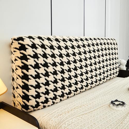 AYUOEODM Bett Kopfteil Hussen Bett Kopfteil Bezug/Überzug Dehnbare Kopfteilbezug Fancy Einfarbig Weicher Elastisch Schonbezug Protektor(I,170cm-190cm) von AYUOEODM