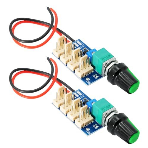 AYWHP 2 PCS PWM Fan Speed Controller,2 Pin Ports,DC 0-12V 4 Draht 4P PC CPU 4 Kanäle Lüfter Fan Speed Controller regler schalter PWM lüftersteuerung für PC Gehäuse AYWHP 2 PCS PWM Fan Speed Controller,2 Pin Ports,DC 0-12V 4 Draht 4P PC CPU 4 Kanäle Lüfter Fan Speed Controller regler schalter PWM lüftersteuerung für PC Gehäuse von AYWHP