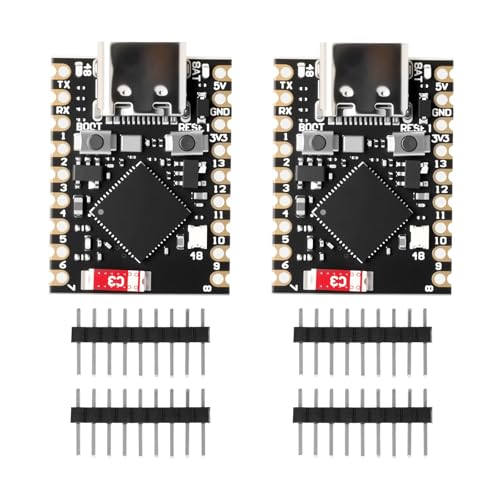 AYWHP ESP32-S3 Mini Development Board, WiFi Bluetooth IoT Board mit Dual-Core Prozessor 160 MHz Running Frequency Development Board, 2.4GHz Wi-Fi Mini Mainboard（2 Stück） von AYWHP