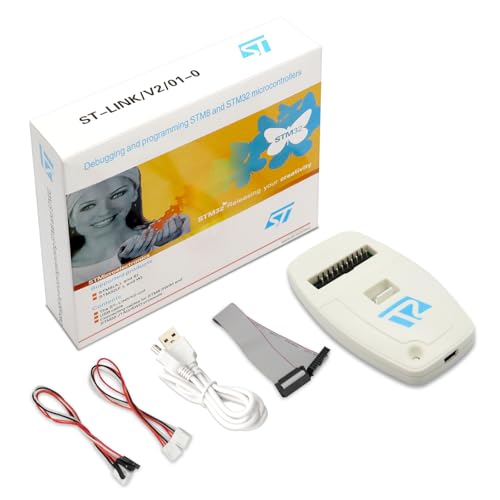 AYWHP ST-LINK/V2 CN für STM32 & STM8 - JTAG/SWD/Swim Debugger/Programmierer/Emulator mit 5V USB Stromversorgung, Hochgeschwindigkeits-Kompatibilität & LED Statusanzeige AYWHP ST-LINK/V2 CN für STM32 & STM8 - JTAG/SWD/Swim Debugger/Programmierer/Emulator mit 5V USB Stromversorgung, Hochgeschwindigkeits-Kompatibilität & LED Statusanzeige von AYWHP