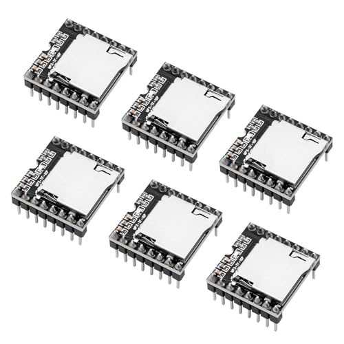 DFPlayer MP3 Module AYWHP 6 Stück Mini Dfplayer Player Master Module TF Karte U Disk Board kompatibel mit Arduino DFPlayer MP3 Module AYWHP 6 Stück Mini Dfplayer Player Master Module TF Karte U Disk Board kompatibel mit Arduino von AYWHP