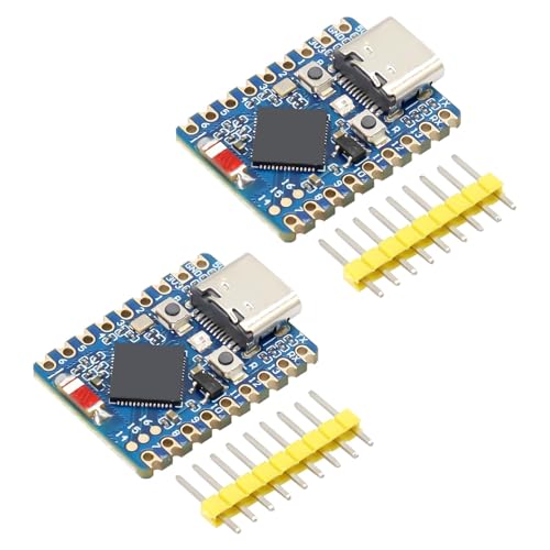 Für ESP-Zero Mini Entwicklungsboard AYWHP 2PCS für ESP-FH4R2 Dual-Core für ESP Mini Board mit 2.4GHz Wi-Fi und Bluetooth 5 Unterstützung, 240MHz Betriebsfrequenz, Unterstützung C/C++, Python Für ESP-Zero Mini Entwicklungsboard AYWHP 2PCS für ESP-FH4R2 Dual-Core für ESP Mini Board mit 2.4GHz Wi-Fi und Bluetooth 5 Unterstützung, 240MHz Betriebsfrequenz, Unterstützung C/C++, Python von AYWHP