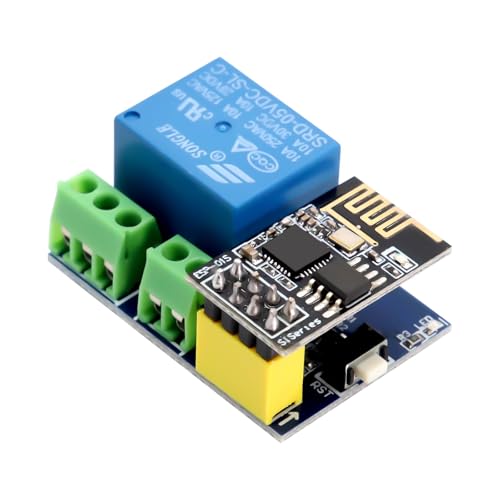Für ESP Relais AYWHP ESP-01 WLAN-Relaismodul 5-12 V für ESP Drahtloses Transceiver-Modul für IoT Smart Home, kompatibel mit Arduino und Raspberry Pi Für ESP Relais AYWHP ESP-01 WLAN-Relaismodul 5-12 V für ESP Drahtloses Transceiver-Modul für IoT Smart Home, kompatibel mit Arduino und Raspberry Pi von AYWHP