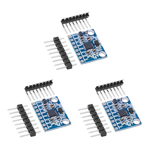 GY-521 MPU6050 Module AYWHP 3PCS 3 Achsen Gyroskop und 3 Achsen Beschleunigungsmesser 6DOF Sensormodul 16 Bit AD Konverter Datenausgang IIC I2C für Arduino GY-521 MPU6050 Module AYWHP 3PCS 3 Achsen Gyroskop und 3 Achsen Beschleunigungsmesser 6DOF Sensormodul 16 Bit AD Konverter Datenausgang IIC I2C für Arduino von AYWHP