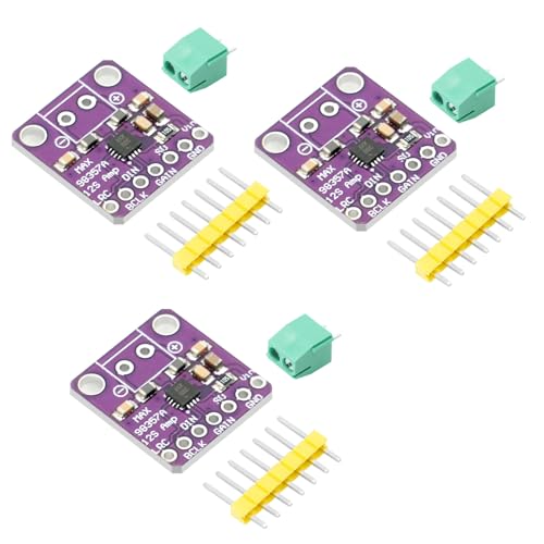 MAX98357 I2S 3W Klasse D Audio Verstärkermodul AYWHP 3 PCS DAC Decoder Modul Audio Board I2S DAC Decoder Breakout Module Filterless Audio AMP Board für Arduino MAX98357 I2S 3W Klasse D Audio Verstärkermodul AYWHP 3 PCS DAC Decoder Modul Audio Board I2S DAC Decoder Breakout Module Filterless Audio AMP Board für Arduino von AYWHP