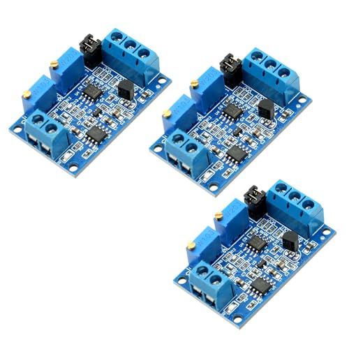 Strom zu Spannungsmodul AYWHP 3 PCS Strom Spannungs Konvertermodul 0/4-20mA zu 0-3,3V 5V 10V stromwandler Signalumwandlung Platine von AYWHP