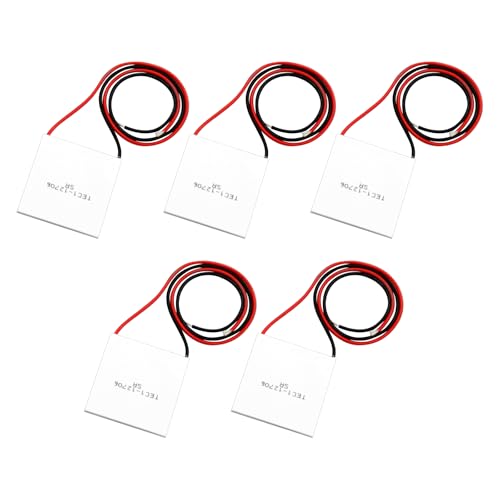TEC1-12706 peltierelement Kühlkörper Halbleiter Kühltabletten AYWHP 5PCS TEC1-12706 peltierelement Peltierkühler ModulKühlkörper Thermoelektrische Kühlung durchlaufkühler peltierelement 12V 6A 60W von AYWHP