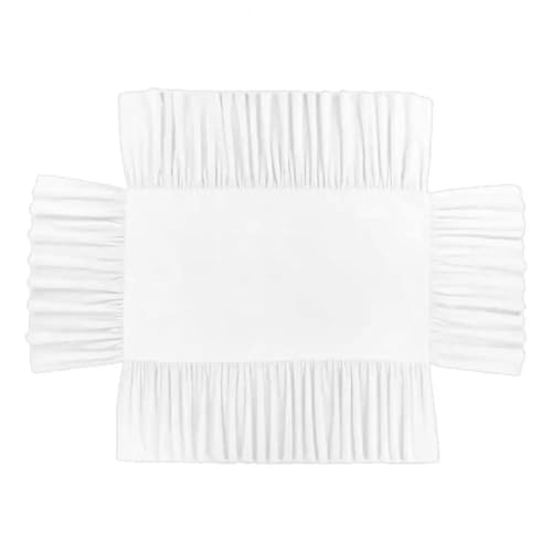 AYWTIUN Bettrock für Babybett Kinderbettrock, weicher, elastischer for Schlafzimmer, einfache Installation(White) von AYWTIUN