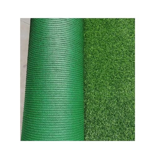AYWTIUN Outdoor Kunstrasen Gras Teppich Garten Verschlüsselter grüner Teppich Innenterrasse Außen Kunstrasen für Rasen(0.5x0.5m) von AYWTIUN
