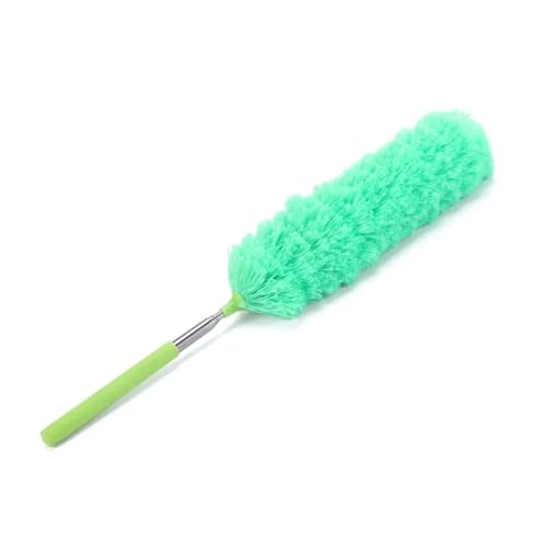 Ausziehbarer Staubwedel 1 stück Mikrofaser-Staubtuchbürste Ausziehbarer Handstaubentfernungsreiniger Home Klimaanlage Feder Auto Möbel Reinigungsbürste(Green) von AYWTIUN