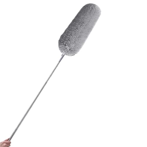 Ausziehbarer Staubwedel Extra Lange ausziehbare Mikrofaser-Staubtuch-Reinigungsbürste, Teleskop-Deckenlampe, Staubentfernungs-Staubtücher, Haushaltsreinigungswerkzeuge(1.4 m) von AYWTIUN