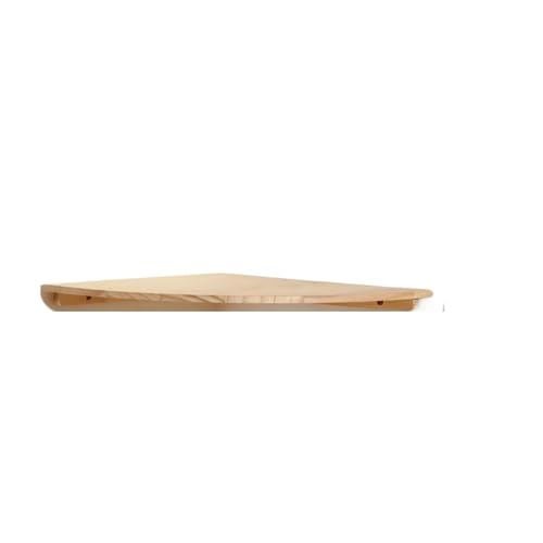 Wall Corner Shelves Wood Floating Wall Shelf Round End Wall Mounted Floating Corner Shelf for Bedroom Living Room and Kitchen für Regale(Size2) von AYWTIUN