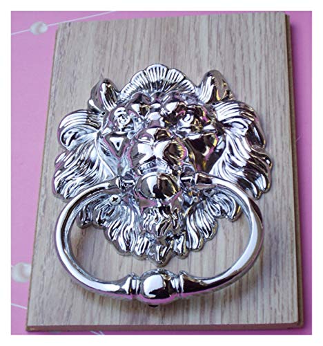 AYXAMO TüRklopfer,TüRklopfer Antik Bigger Größe Vintage Style Entfalten Installieren Holztürklopfer Griffe Silber Gold Bronze Sofa Holzstuhl Zurrösen Pulls(1pcs A1) von AYXAMO