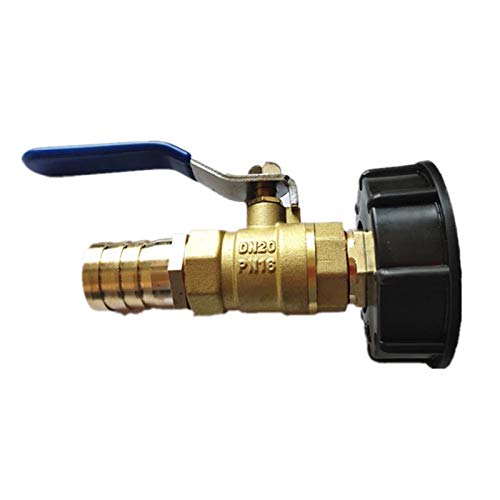 Auslaufhahn, Tank Auslaufhahn Wassertankadapter 1 "Grobfaden S60x6 Stecker Wasser Hintern Schlauchbehälter Full Flow Barb Öl Kraftstoff für Garten Auslaufhahn, Tank Auslaufhahn Wassertankadapter 1 "Grobfaden S60x6 Stecker Wasser Hintern Schlauchbehälter Full Flow Barb Öl Kraftstoff für Garten von AYXAMO
