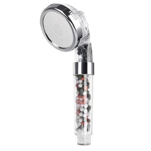 Duschkopf 3 Funktionen Hochdruck-SPA-Duschkopf Wassersparende Handheld-Regendusche(Shower Head A) von AYXAMO