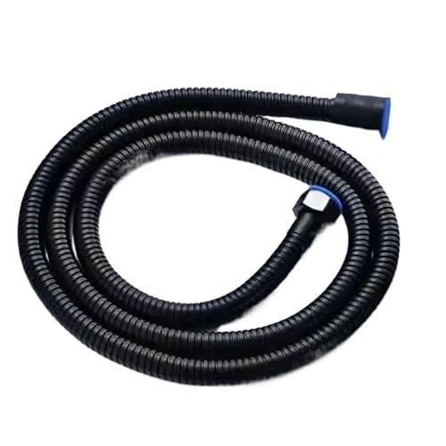 Duschkopf Duschkopf, 360-Grad-Drehung, Wassersparender Durchfluss, Turbofan, Hydraulische Injektion(1.5m black-pipe) von AYXAMO