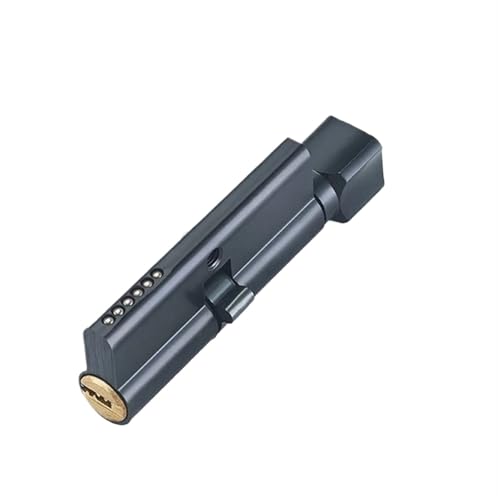 SchließZylinder 1Pcs Tür Zylinder Schloss Silber Ton Hardware Innen Aluminium 3 Schlüssel Anti-Diebstahl Türschloss Security(Style 2) von AYXAMO