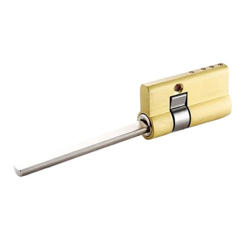 SchließZylinder Spezieller Schlosskern Uso apto para automatischen Fingerabdruck-Schließzylinder, C-Klasse-Kern, 2 Schlüssel Anti-Diebstah(35x17 square rod) von AYXAMO