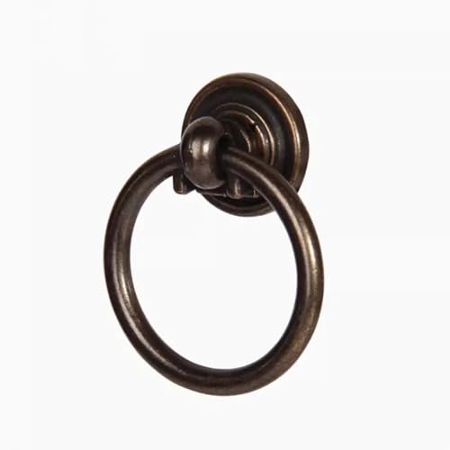 TüRklopfer,TüRklopfer Antik Retro Alter Tropfenring Antike Bronze Schublade Schuhschrank Kommode Schrank Möbel Hardware Türknopf Zuggriff von AYXAMO