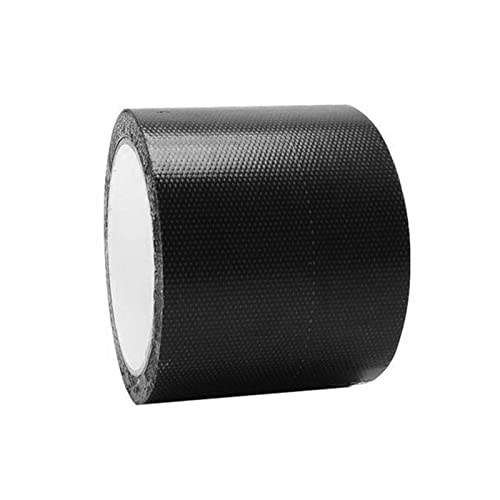 AYYDS Planen Reparaturband, 8CM x 5M LKW Planen Reparatur Klebeband Selbstklebend, Reparatur Wasserdichtes Band Flicken für LKW abdeckplane, Regenfestes Tuch, Markise, Zelt (Schwarz) von AYYDS