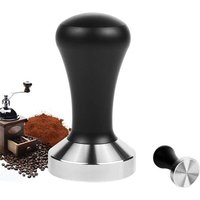 51 mm Premium-Espresso-Kaffeestampfer mit gewellter Basis in einer Kaffeepresse aus Edelstahl 51 mm Premium-Espresso-Kaffeestampfer mit gewellter Basis in einer Kaffeepresse aus Edelstahl von AYYQH