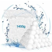 Ayyqh - 1400 g Schwimmbad-Filterbälle entsprechen 50 kg Sandfilter, Schwimmbad-Filterball geeignet für verschiedene Schwimmbad-Filtrationssysteme von AYYQH