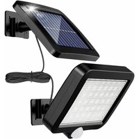 Luz solar externa com sensor de movimento de 56 LEDs, luz solar de jardim 120° à prova d'água IP65 com cabo de 5 m Luz solar externa com sensor de movimento de 56 LEDs, luz solar de jardim 120° à prova d'água IP65 com cabo de 5 m von AYYQH