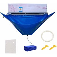 Reinigungsabdeckung für Klimaanlagen, geteilte wasserdichte Reinigungsabdeckung für Klimaanlagen mit Wasserleitung, wasserdichte Reinigungsabdeckung von AYYQH