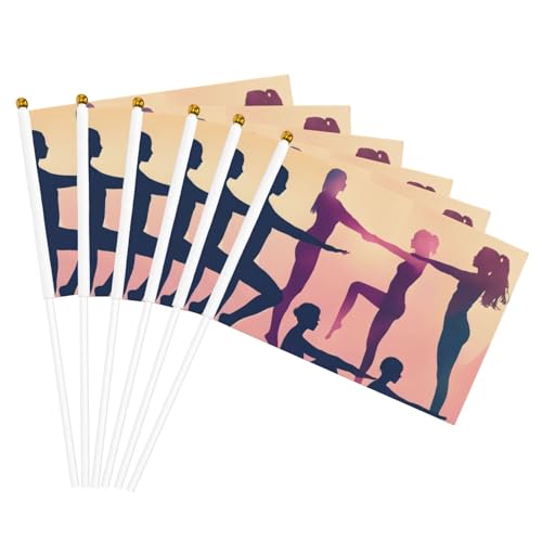 Gymnastik Spiel Druck Handheld Flagge Tragbare Flaggen Feier Partys Urlaub Dekor Versammlungen Events Gymnastik Spiel Druck Handheld Flagge Tragbare Flaggen Feier Partys Urlaub Dekor Versammlungen Events von AYYQWE
