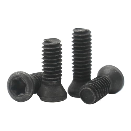 10/25 Stück M2 M2.2 M2.5 M3 M3.5 M4 M4.5 M5 M6 Einsatz-Torx-Schraube for Ersetzen von Hartmetalleinsätzen Drehwerkzeughalter(10mm,M2 (25pcs)) von AYYSSM