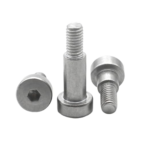 5 teile/los M2 M2.5 M3 M4 M5 M6 M8 M10 304 Edelstahl Hexagon Innensechskant Kopf Rollenlager Schulterschraube Bolzen(70mm,D12x M10 (5pcs)) von AYYSSM