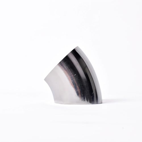 AYYSSM 304 Edelstahl Ellenbogen Sanitär armaturen Automobil und Motorrad auspuffrohr DIY zubehör OD 25 38 51 63 76 102 108MM(45 Degrees,45 x 1.5mm) von AYYSSM