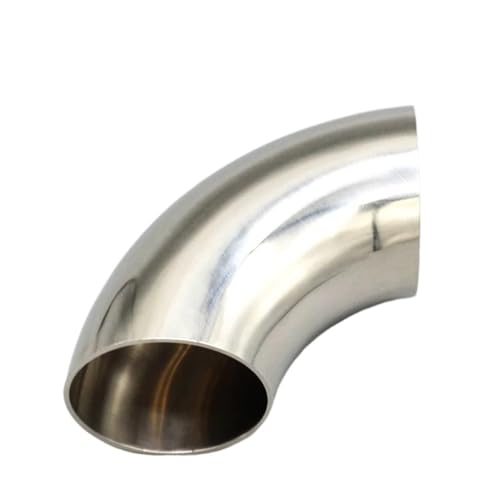 AYYSSM 304 Edelstahl Ellenbogen Sanitär armaturen Automobil und Motorrad auspuffrohr DIY zubehör OD 25 38 51 63 76 102 108MM(90 Degrees,22 x 1.5mm) von AYYSSM