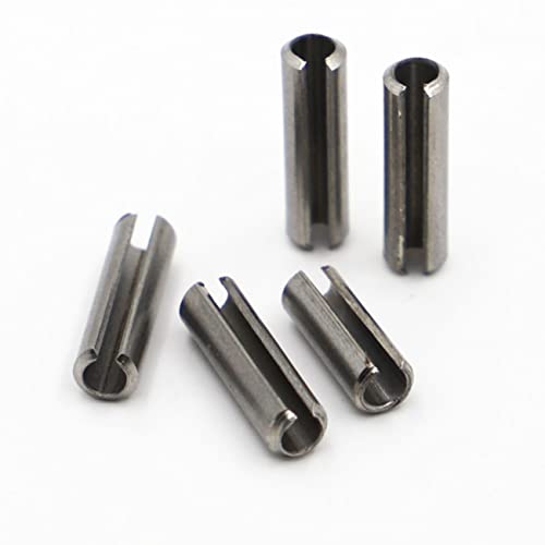 AYYSSM M1.5 M2 M2.5 M3 M4 M5 M6 M8 304 Edelstahl elastischer Splintbolzen zylindrische Positionierungsspannung Dübelrolle Federstift(M6 10pcs,40mm) von AYYSSM