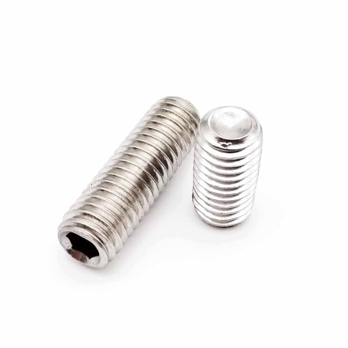 AYYSSM M2 M2.5 M3 M4 M5 M6 M8 DIN916 304 Edelstahl Sechskant Innensechskant Ringschneide Stellschraube Madenschraube(10mm,M6 50pcs) von AYYSSM