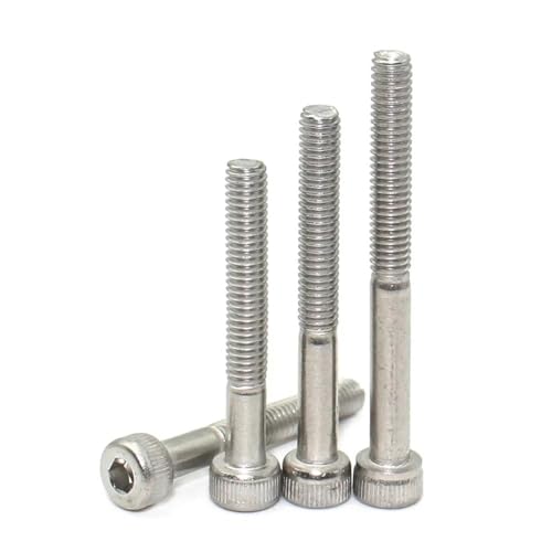 M3 M4 M5 M6 M8 M10 M12 M14 1~10 Stück 304 Edelstahl Sechskant Innensechskantkopf Halbgewinde Schraube Bolzen lang(130mm,M12X2) von AYYSSM