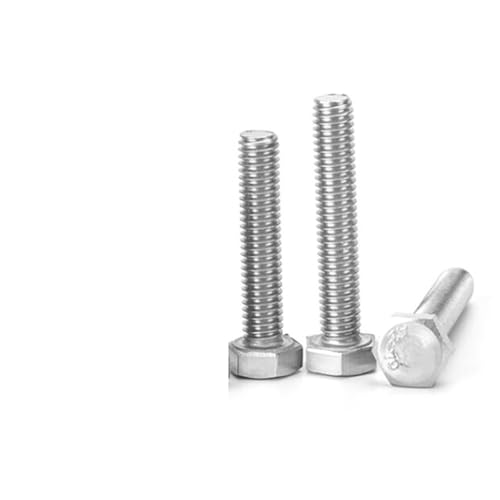M7 M9 1mm 1.25mm 1.5mm Fine Thread Pitch 10-100mm Long Stainless Steel External Outside Hex Hexagon Head CAP Screw Bolt(M7x1x120mm 1pc) von AYYSSM
