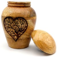 Einäscherung Urnen Für Asche Erwachsene Männlich/Weiblich - Dekorative Holz Urne Urn Sharing Persönliche Beerdigung Haustier Oder Menschliche von AYZCORP